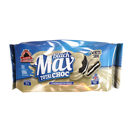 COOKIES BLACK MAX TOTAL CHOC WHITE CHOC