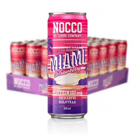 NOCCO MIAMI LIMITED EDITION 2019 BCAA CAFEINA 180mg