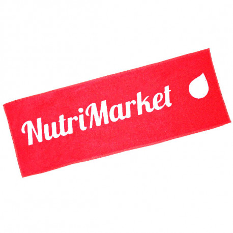 TOALLA NUTRIMARKET 100x50cm ALGODON