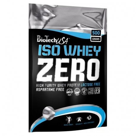 BIOTECH USA ISO WHEY ZERO LACTOSA FREE 500 Grs