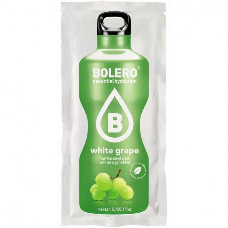 BEBIDA BOLERO SABOR UVA BLANCA (STEVIA)