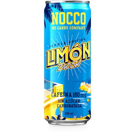 NOCCO LIMON DEL SOL BCAA Y TE VERDE 330ML