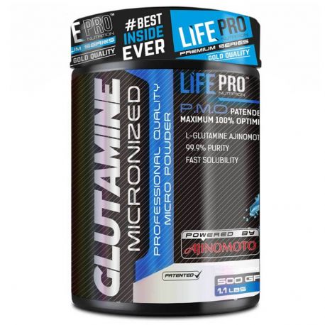 LIFE PRO GLUTAMINE AJINOMOTO 500 G.