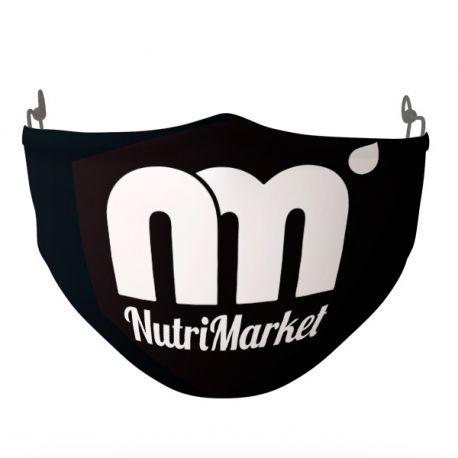 NUTRIMARKET MASCARILLA NEGRA TALLA L/M