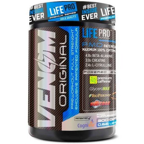 LIFE PRO NEW VENOM FULL STRENGHT PRE-WORKOUT 300G