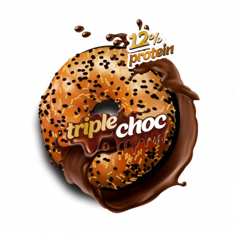 LIFE PRO FIT FOOD BAGEL TRIPLE CHOCOLATE