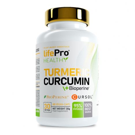 LIFE PRO TURMERIC CURCUMIN +BIOPERINE 60 VEGANCAPS