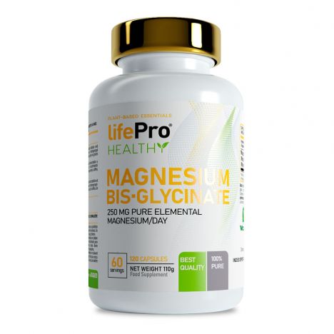 LIFE PRO BISGLICINATO DE MAGNESIO 120 CAPS