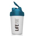 LIFE PRO SHAKER 400 ML NANO AZUL TRANSPARENTE