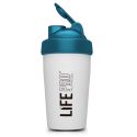 LIFE PRO SHAKER 700 ML AZUL TRANSPARENTE