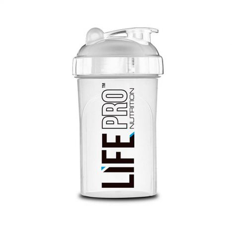LIFE PRO SHAKER 500ML BLANCO TRANSPARENTE