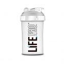 LIFE PRO SHAKER 500ML BLANCO TRANSPARENTE