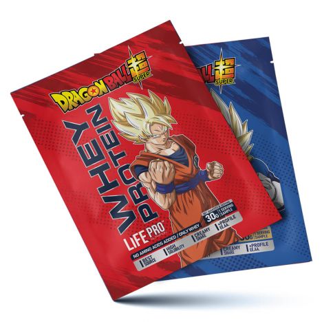 LIFE PRO WHEY DRAGON BALL SUPER LIMITED EDITION GOKU 30G