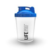 LIFE PRO SHAKER 500 ML NANO AZUL TRANSPARENTE