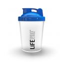 LIFE PRO SHAKER 500 ML NANO AZUL TRANSPARENTE