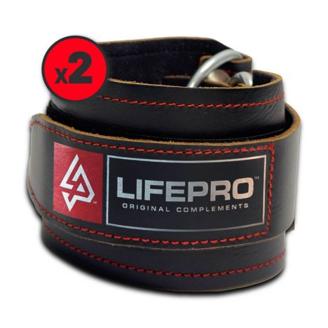 LIFE PRO 2X LEATHER ANKLE BRACELET DOUBLE GRIP