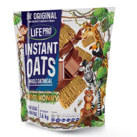 LIFE PRO FIT FOOD INSTANT OATS PREMIUM CHOCO MONKY 1.6KG