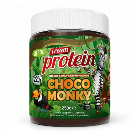 LIFE PRO FIT FOOD PROTEIN CREAM CHOCO MONKY 250G