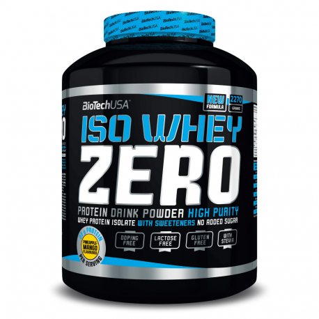 BIOTECH USA ISO WHEY ZERO LACTOSA FREE 2270 G NEW